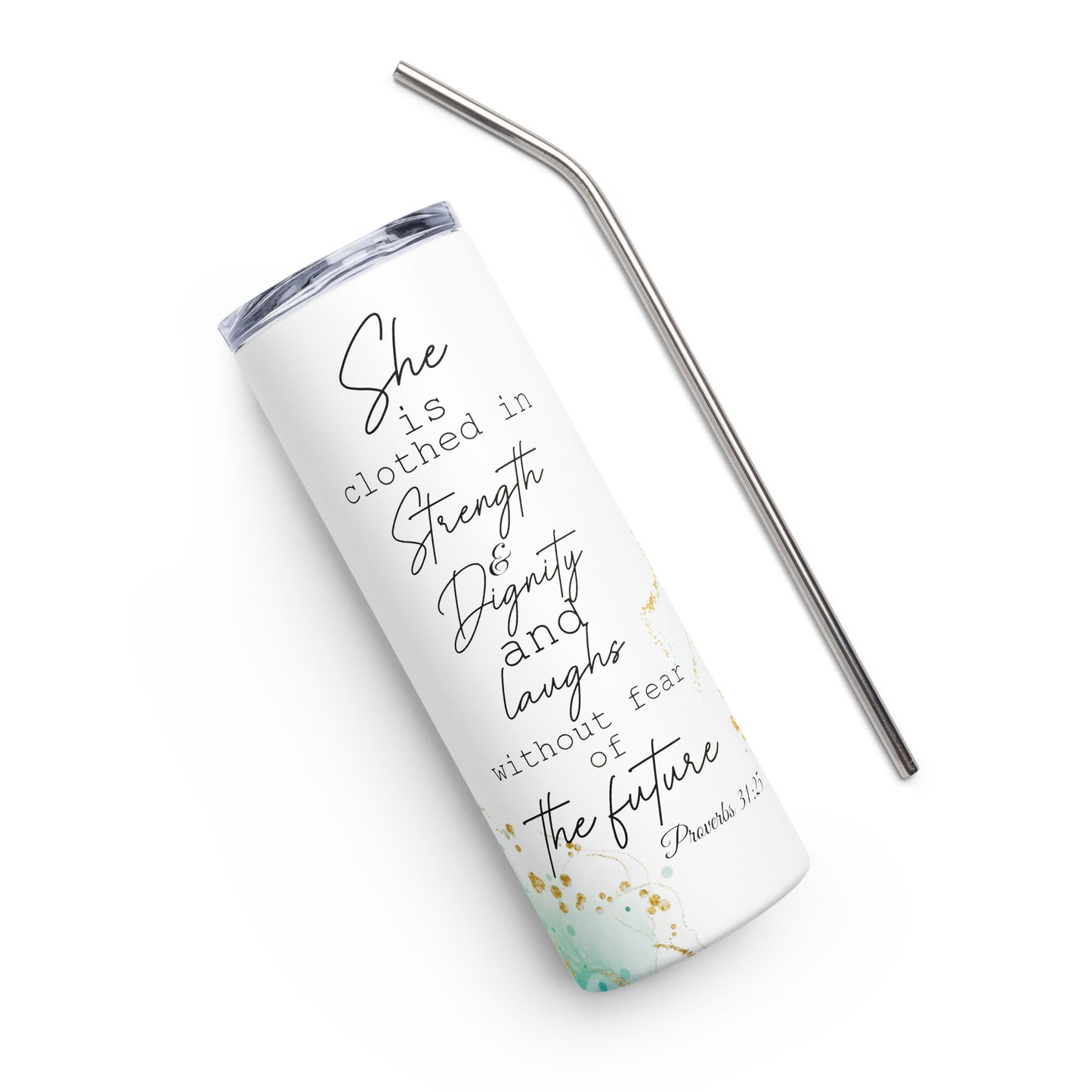 Proverbs 31 Stainless steel tumbler