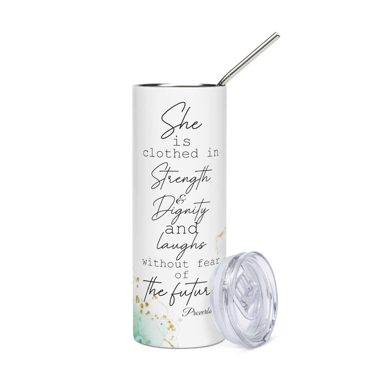 Proverbs 31 Stainless steel tumbler