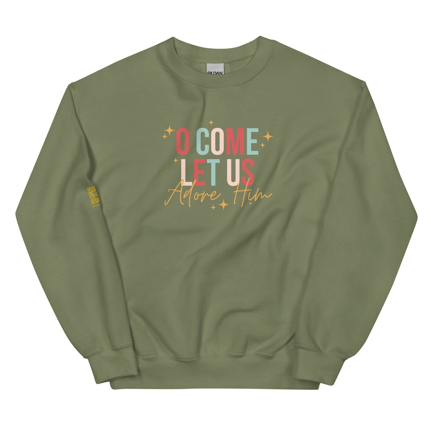 O Come Let Us Adore Him Unisex Sweatshirt