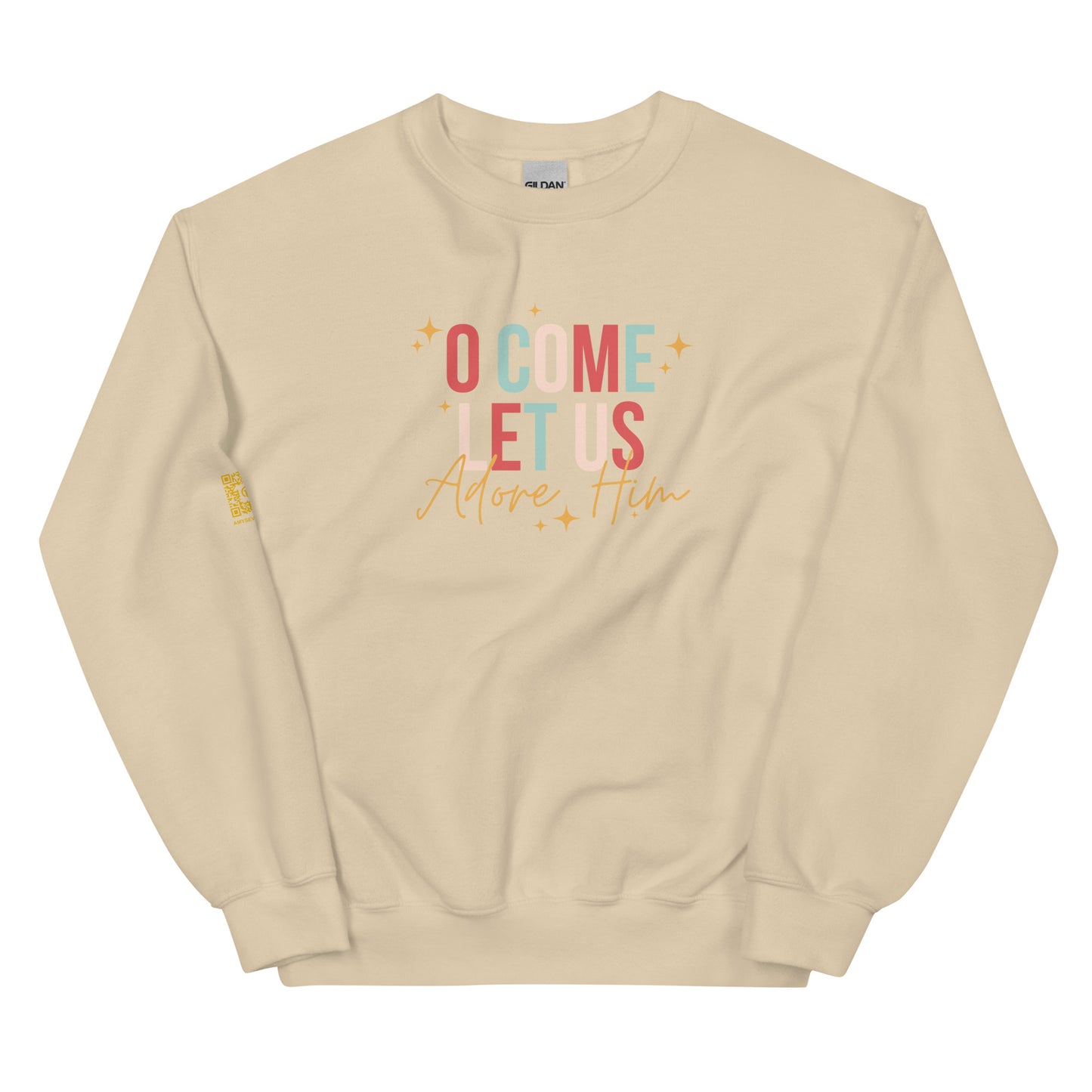 O Come Let Us Adore Him Unisex Sweatshirt