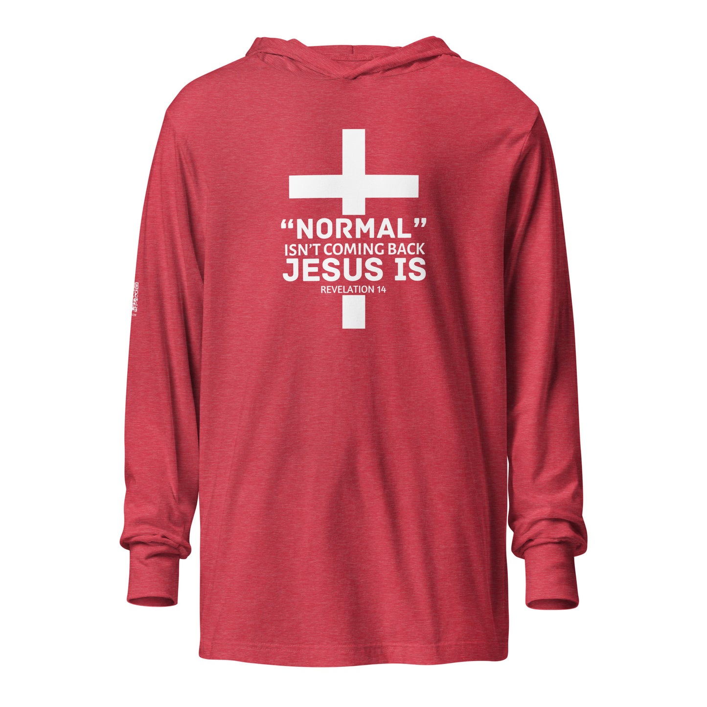 Normal Isn’t Coming Back Hooded long-sleeve tee