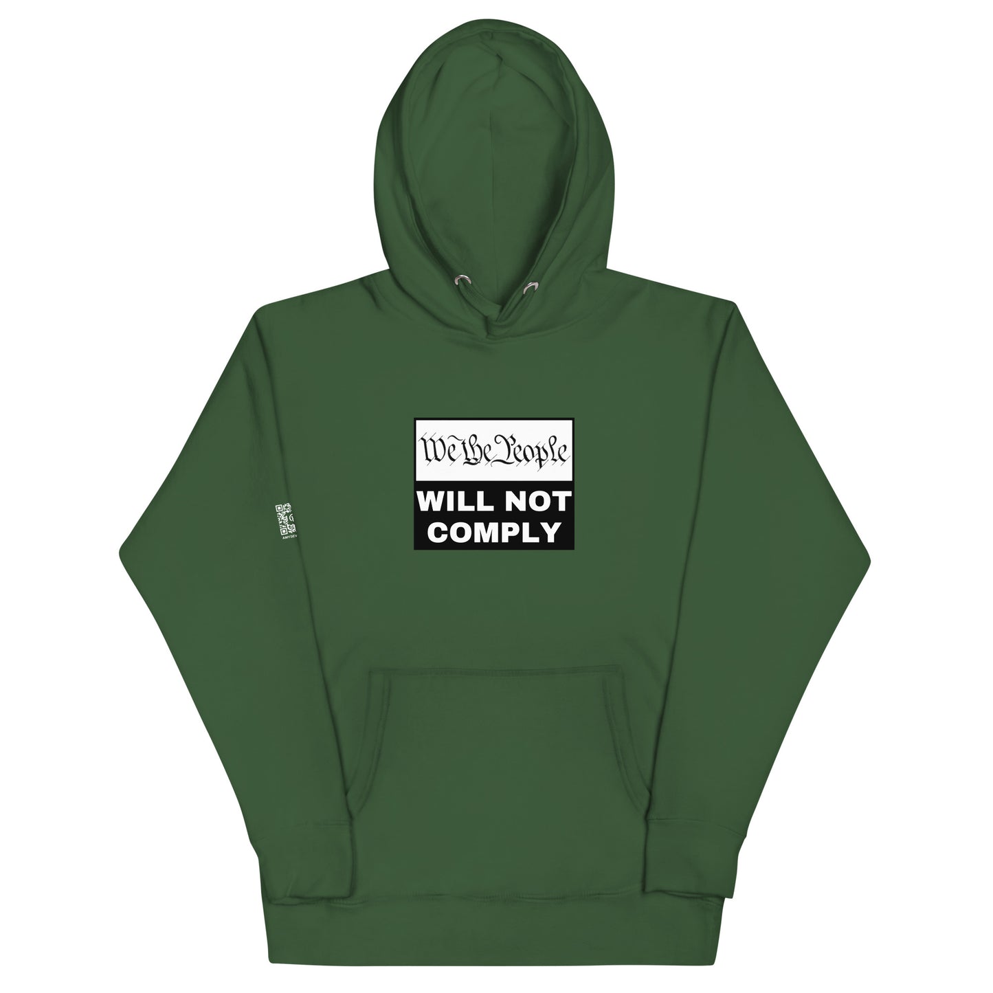 We The People Will Not Comply Unisex Hoodie