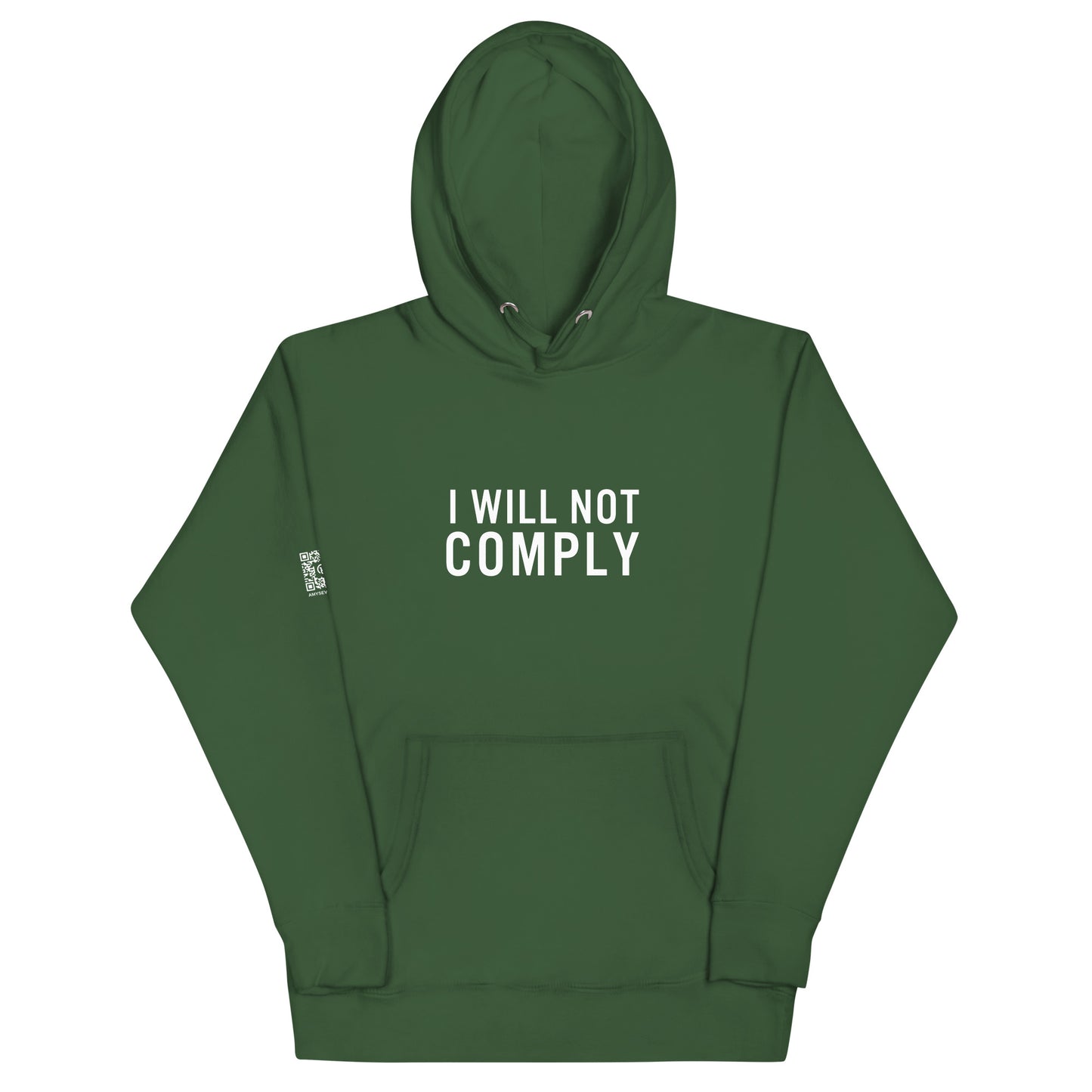 I Will Not Comply Unisex Hoodie