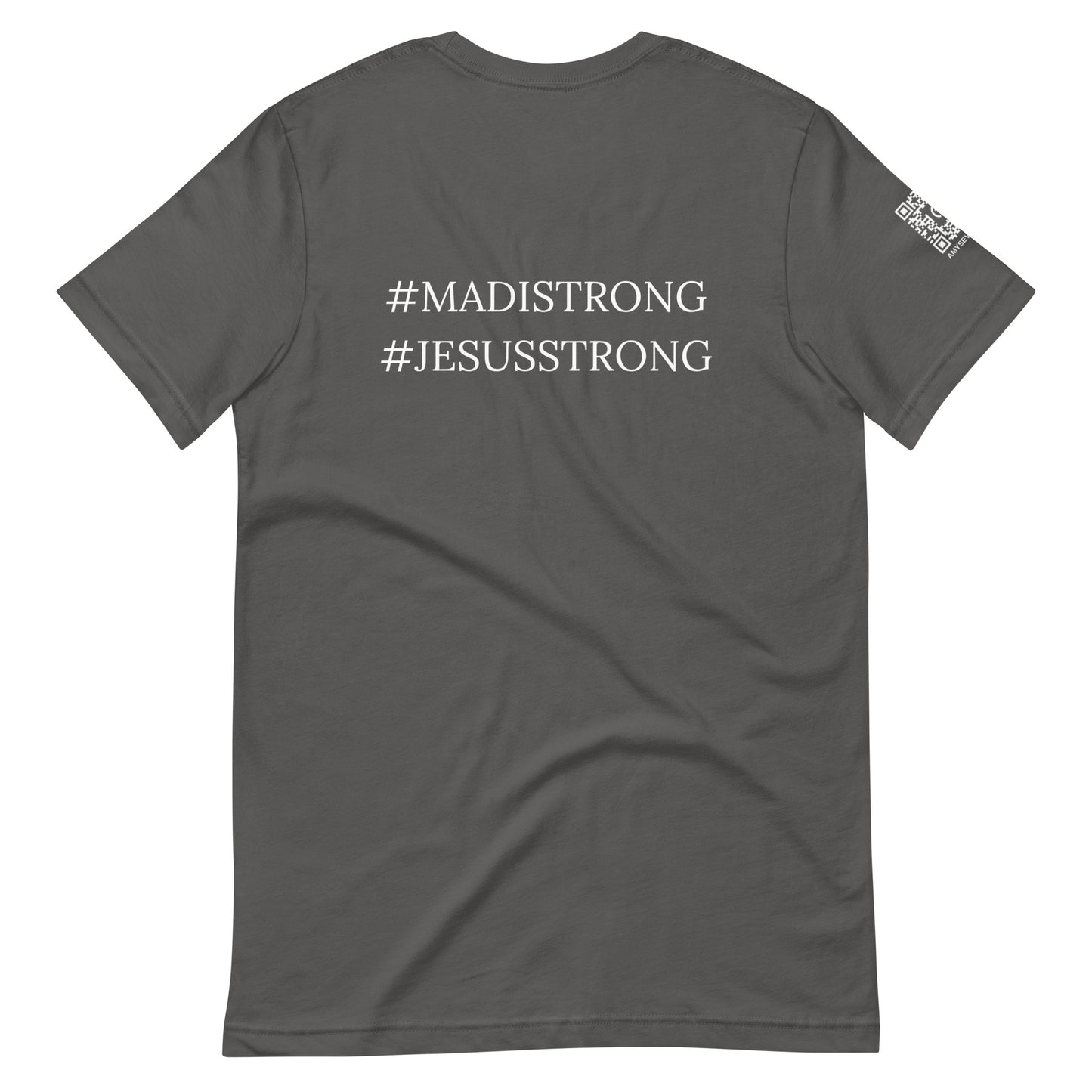 Psalm 118:17 (white lettering) Unisex T-Shirt