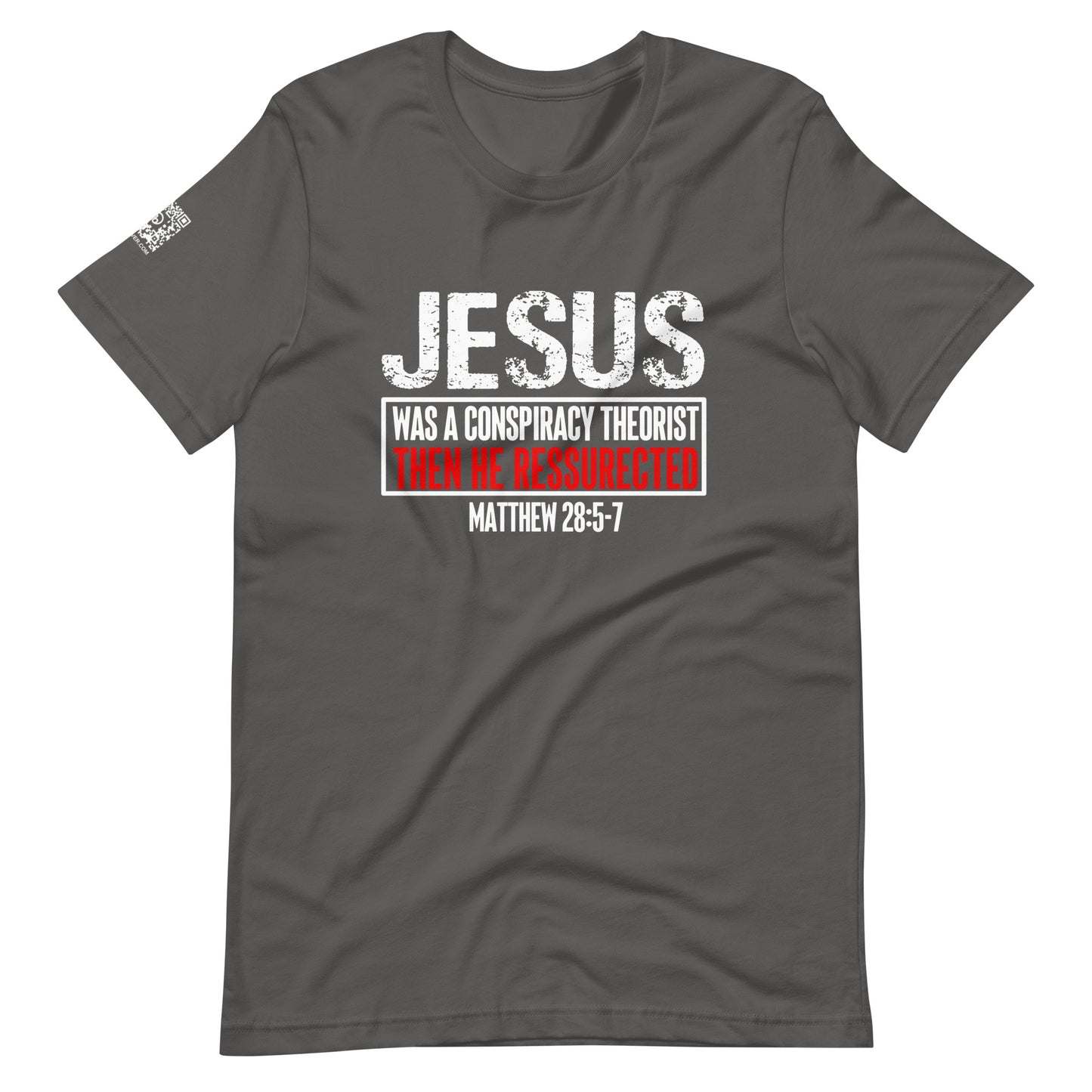 Jesus Was A Conspiracy Theorist Unisex t-shirt