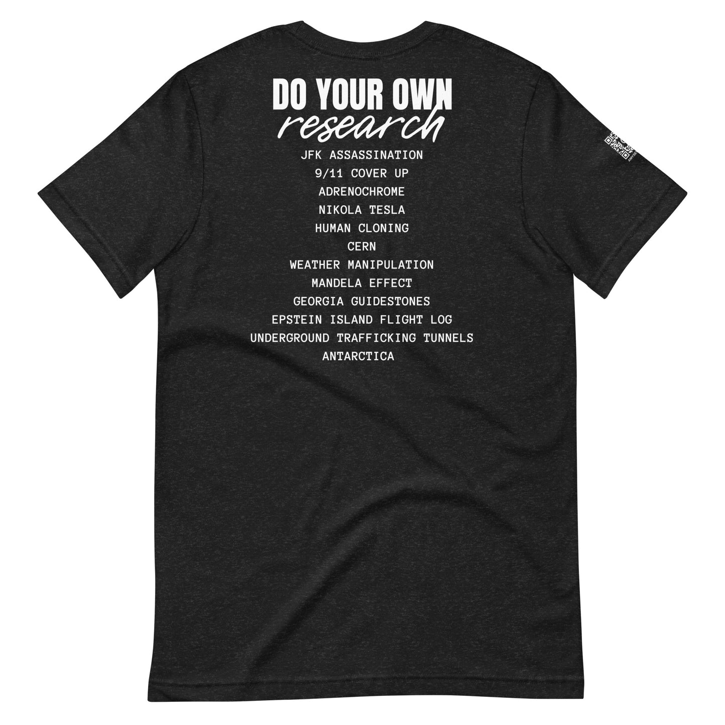Conspiracy Theory Expert Unisex t-shirt