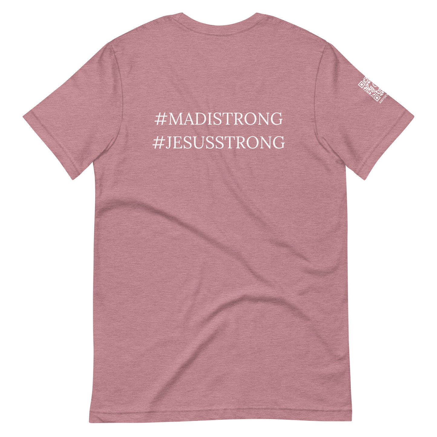 Psalm 118:17 (white lettering) Unisex T-Shirt