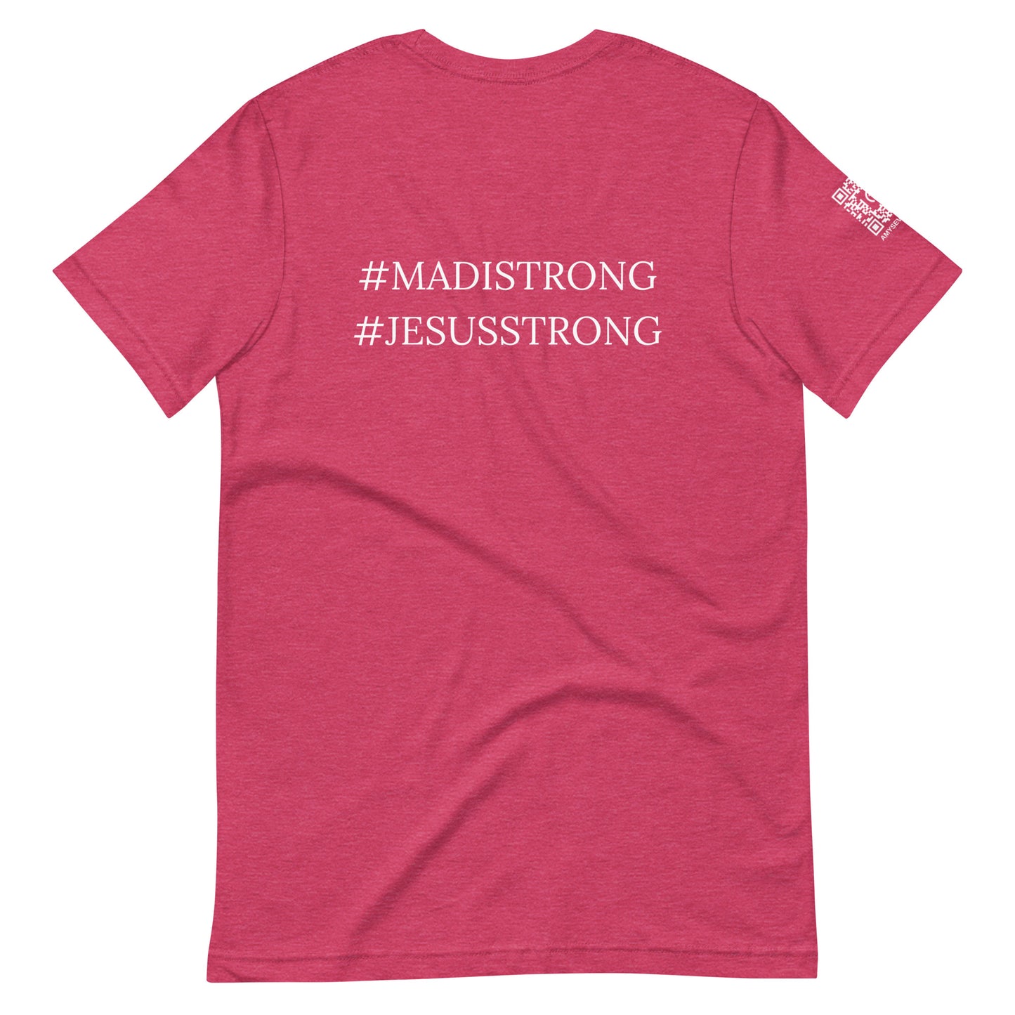 Psalm 118:17 (white lettering) Unisex T-Shirt