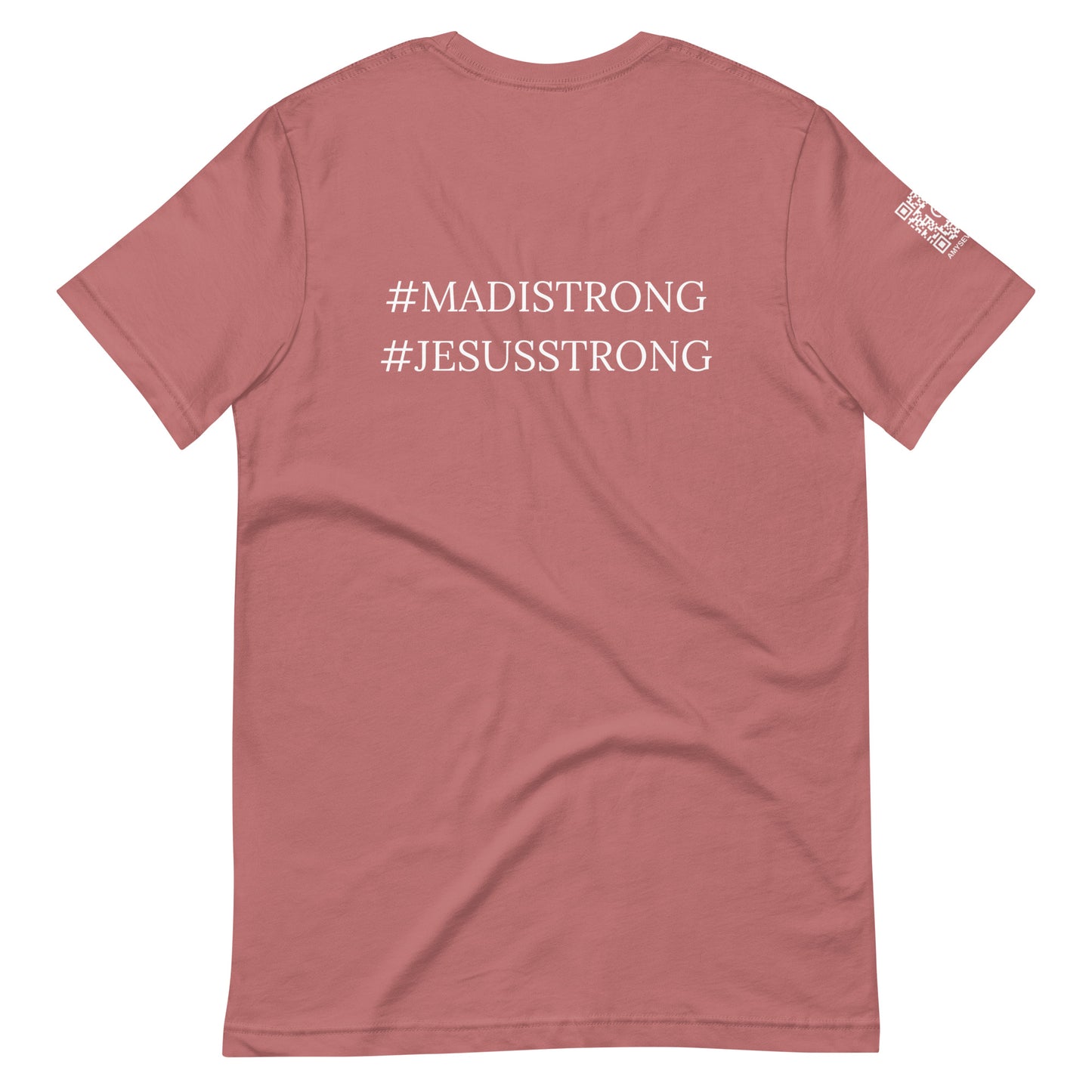 Psalm 118:17 (white lettering) Unisex T-Shirt