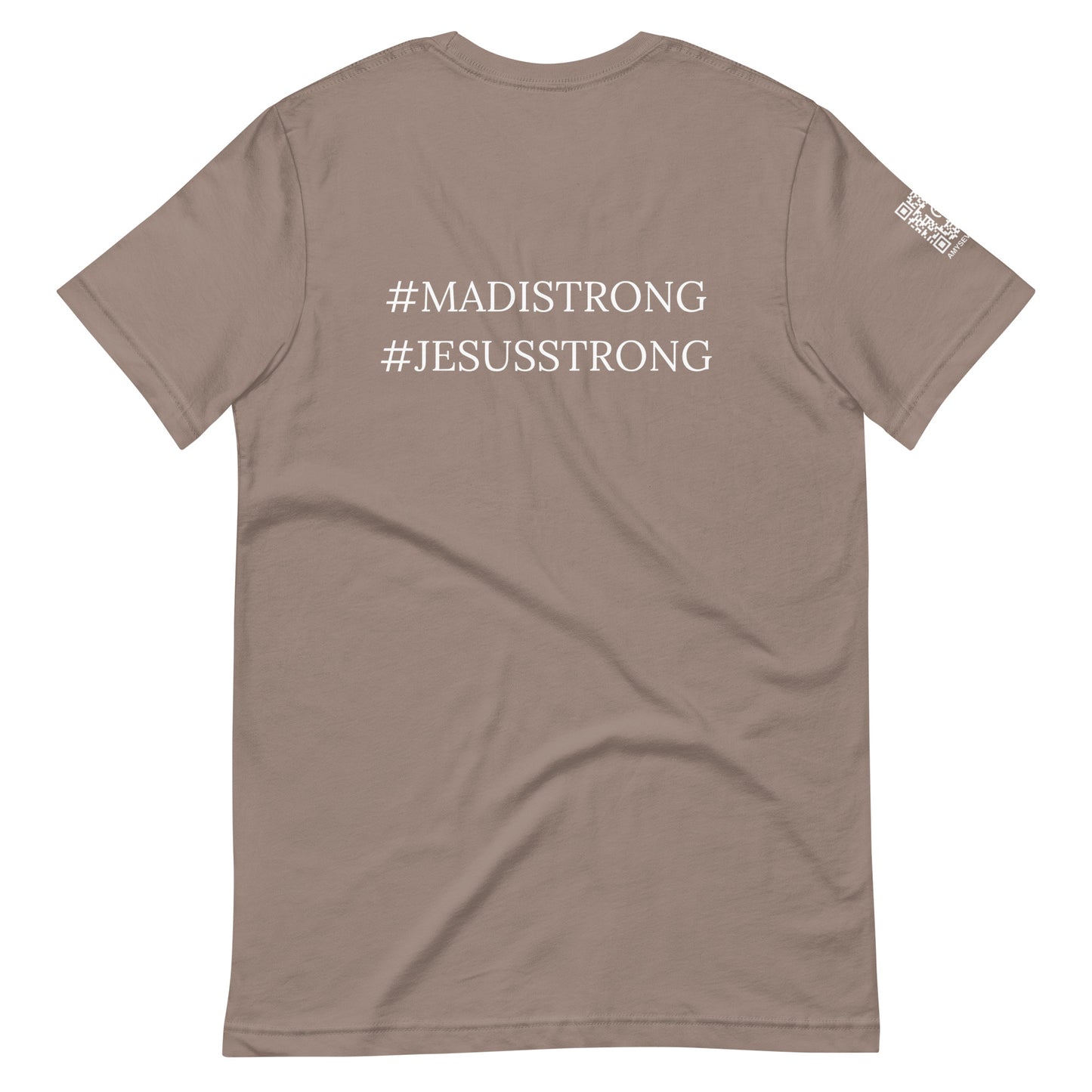 Psalm 118:17 (white lettering) Unisex T-Shirt