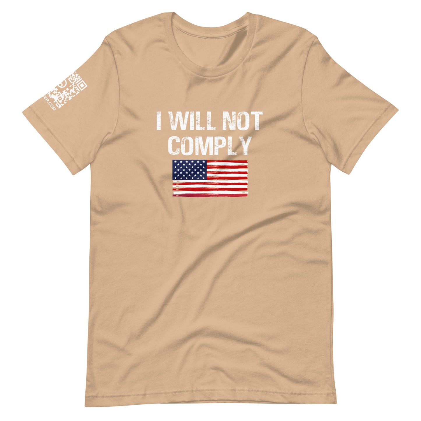 I Will Not Comply Unisex t-shirt