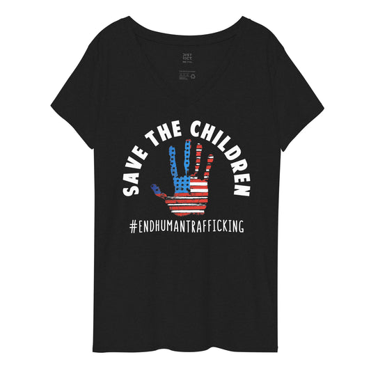 Save The Children Women’s v-neck t-shirt