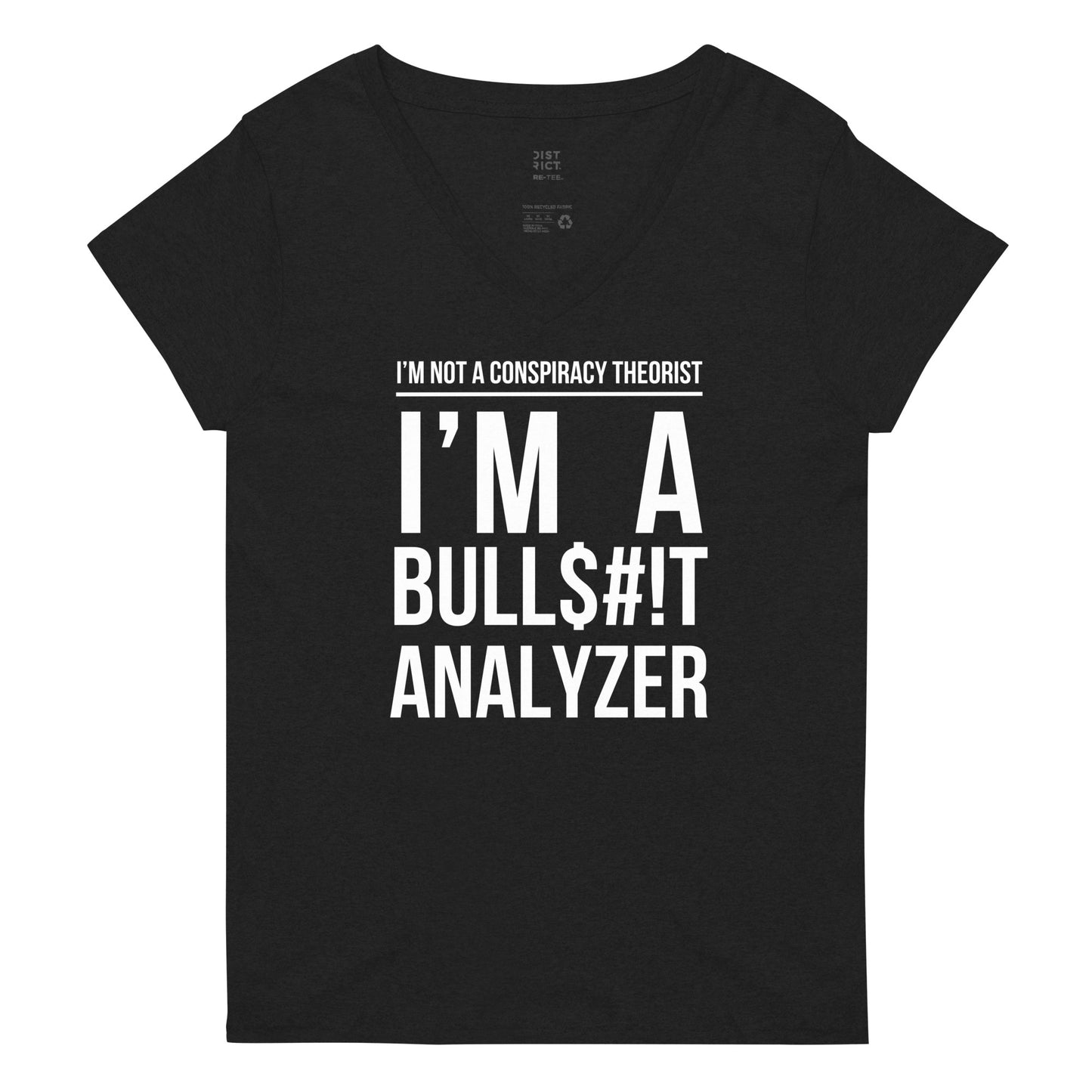 BS Analyzer Women’s V-Neck Shirt