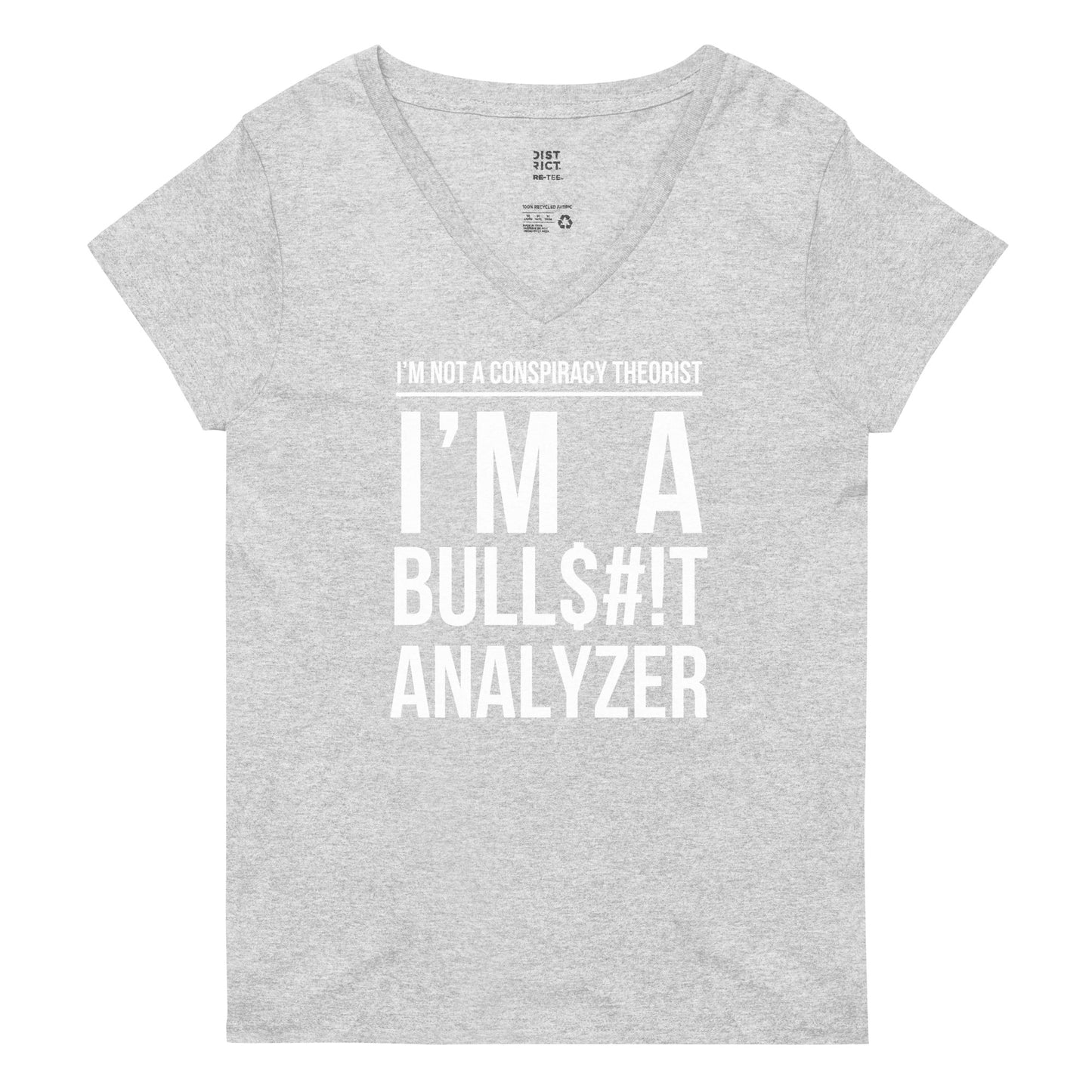 BS Analyzer Women’s V-Neck Shirt