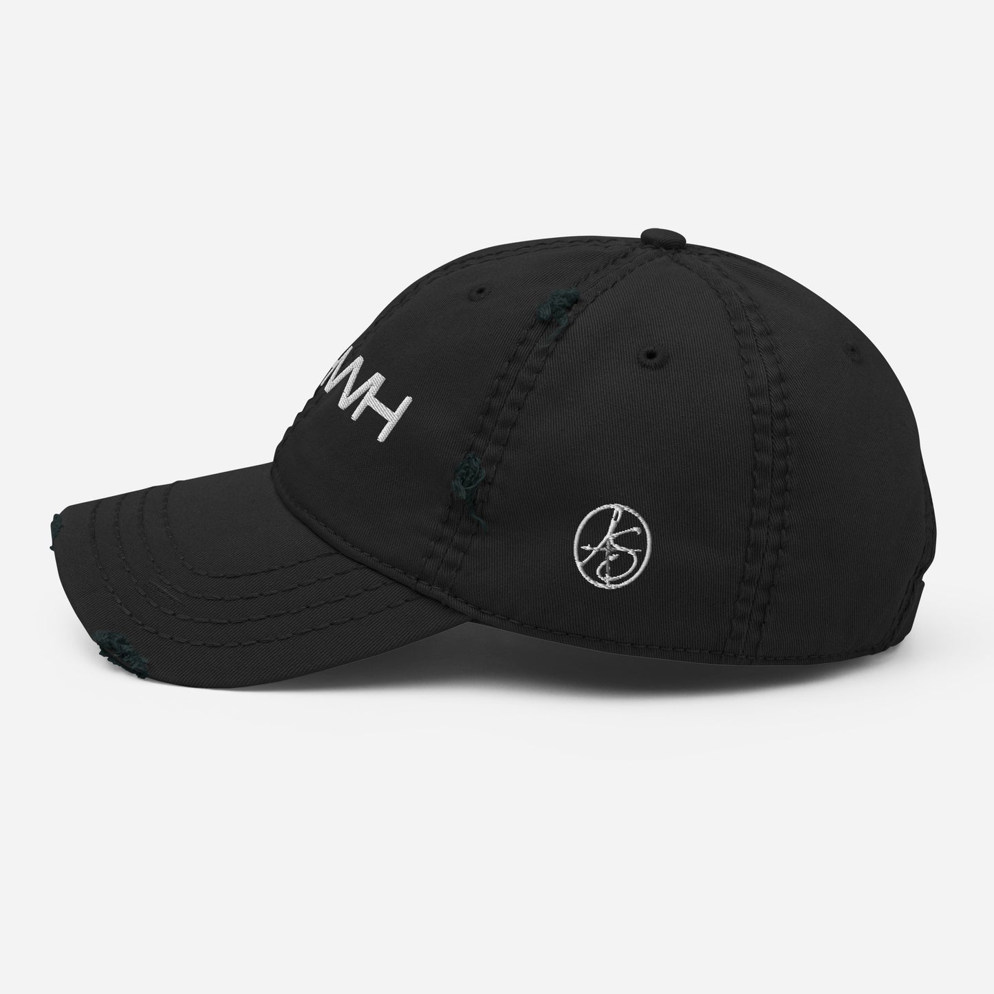 YHWH Distressed Hat