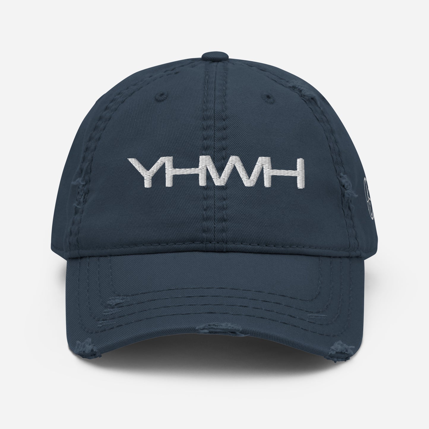YHWH Distressed Hat