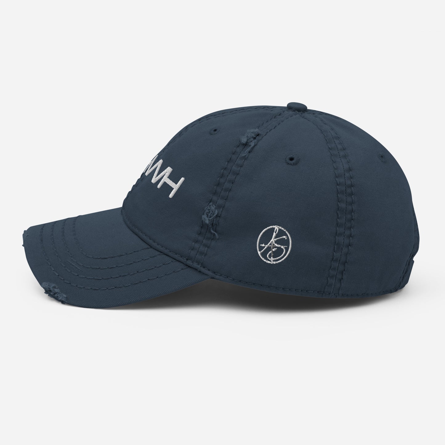 YHWH Distressed Hat