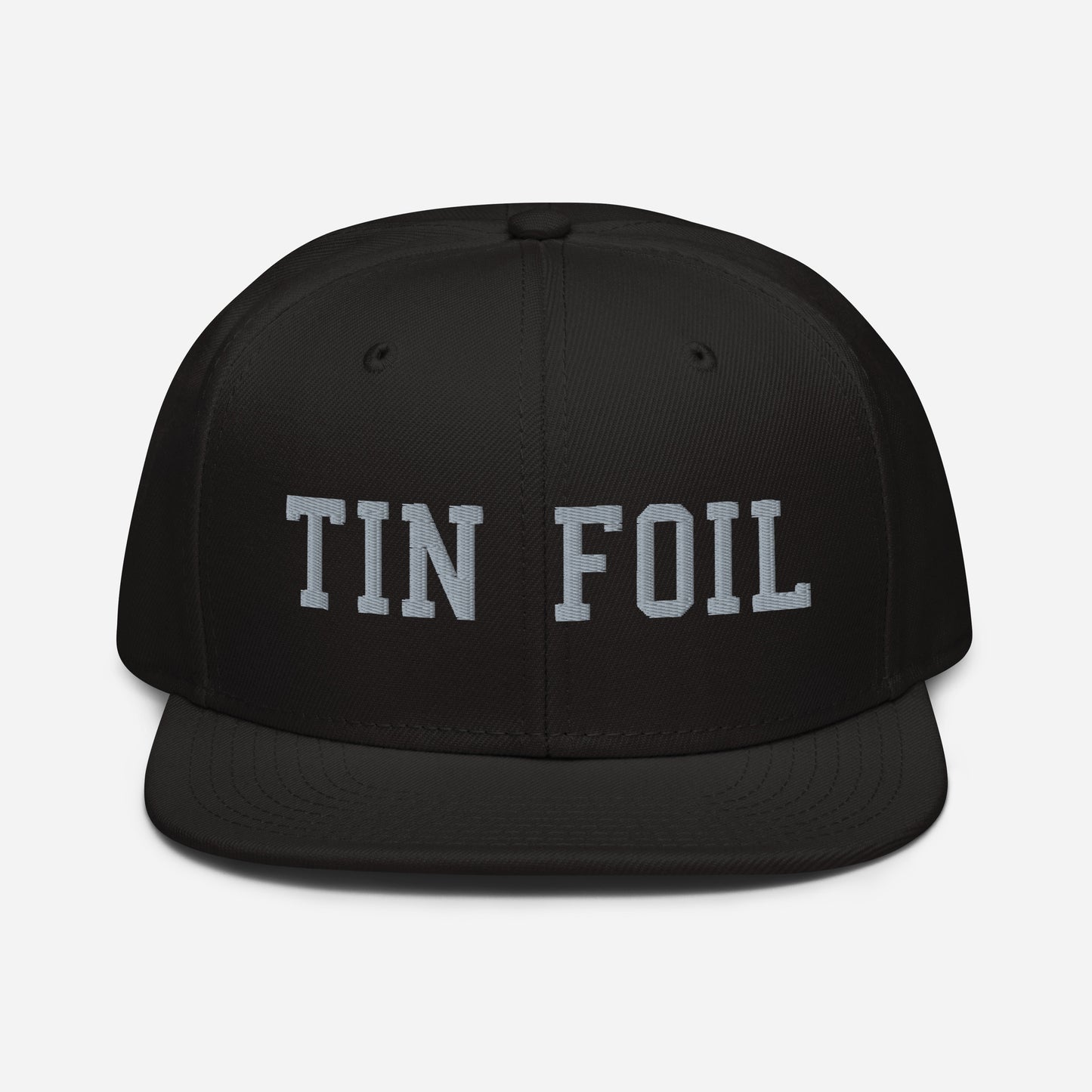 Tin Foil Snapback Hat