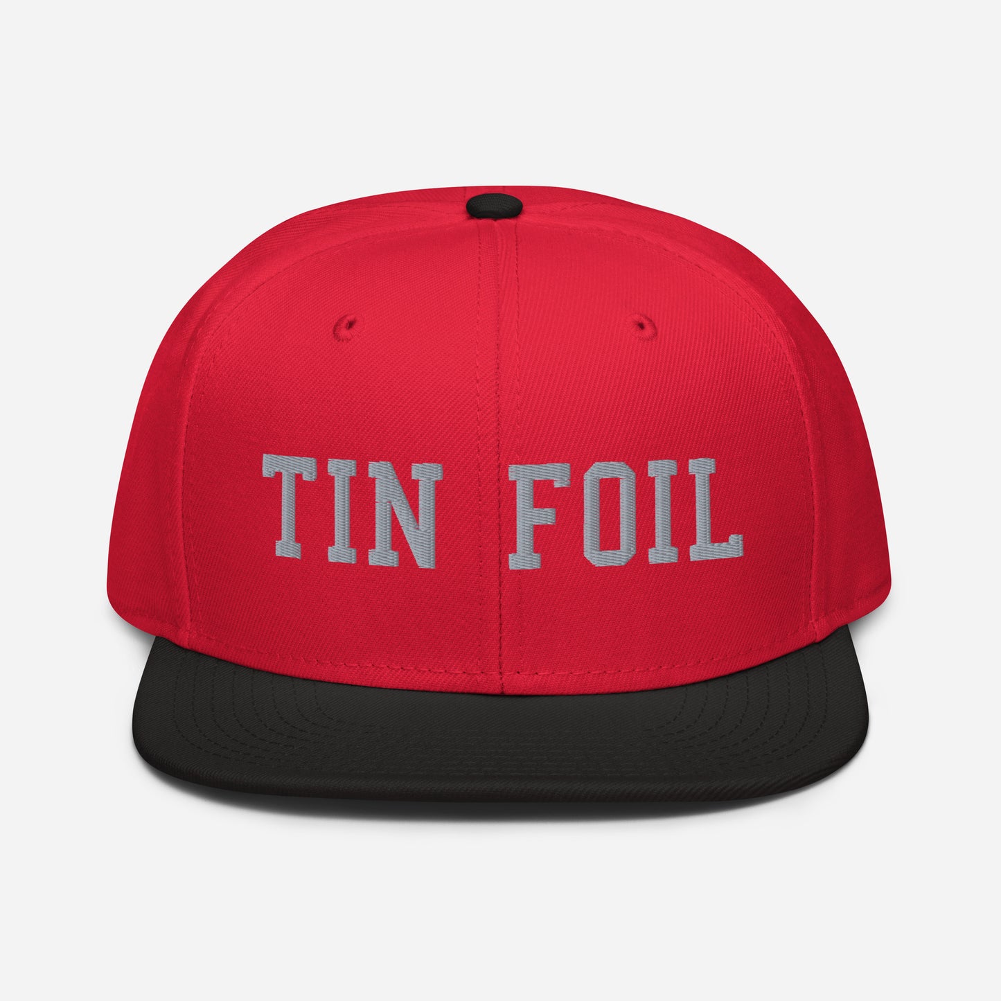 Tin Foil Snapback Hat