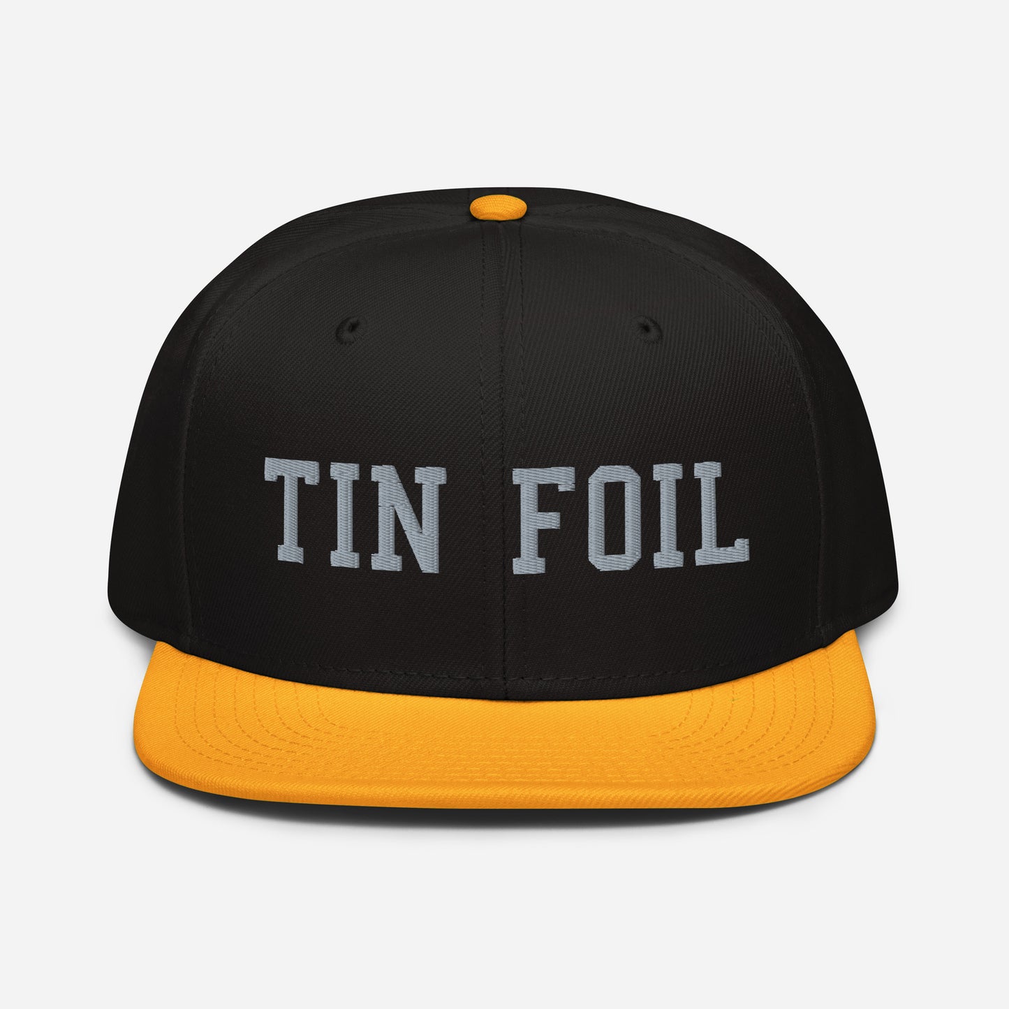 Tin Foil Snapback Hat