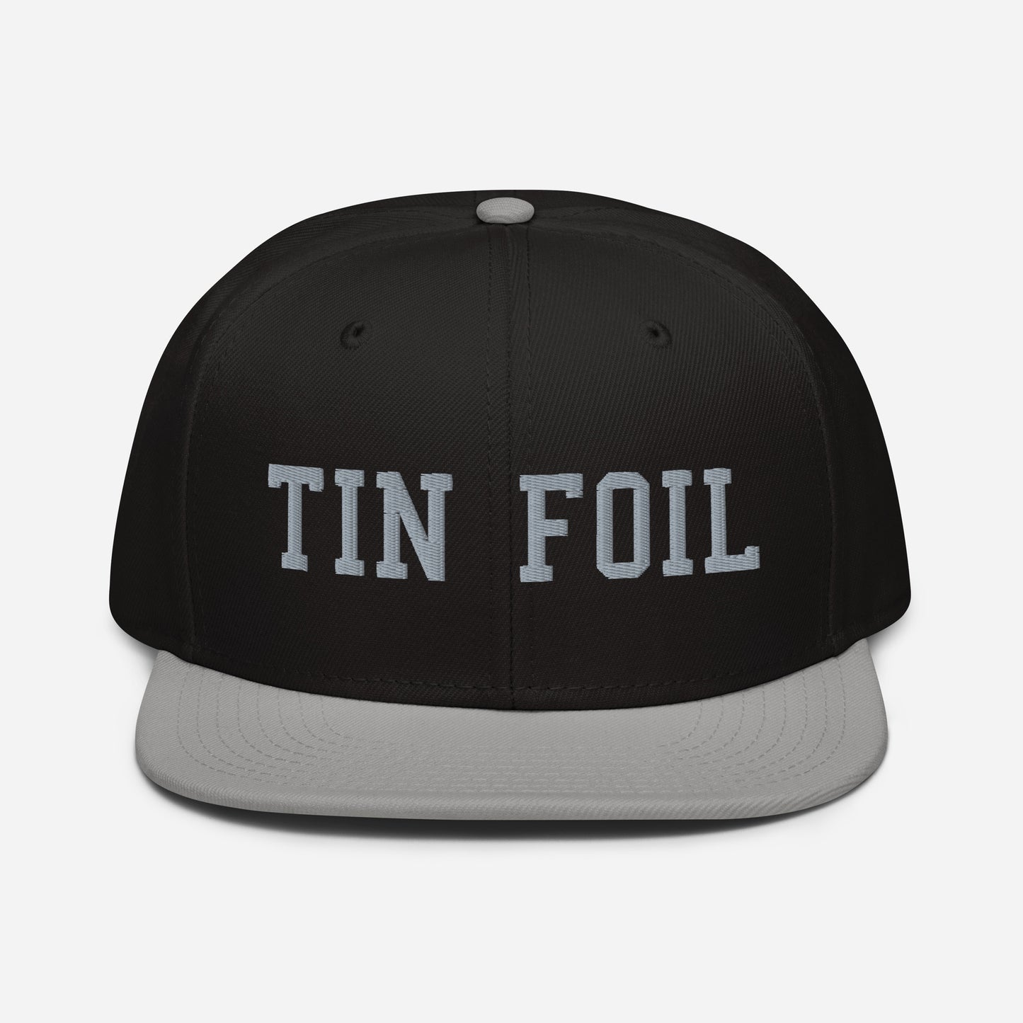 Tin Foil Snapback Hat