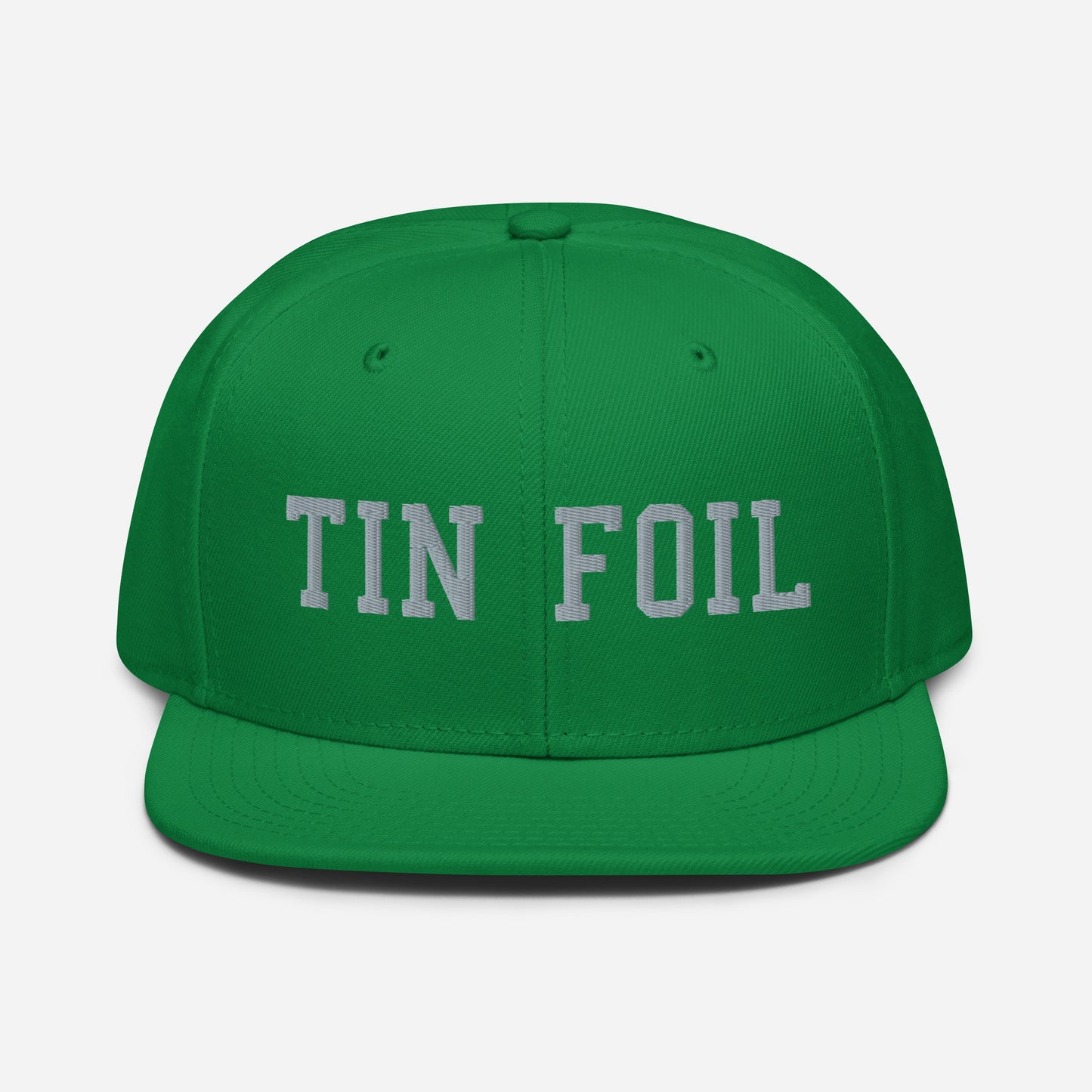 Tin Foil Snapback Hat