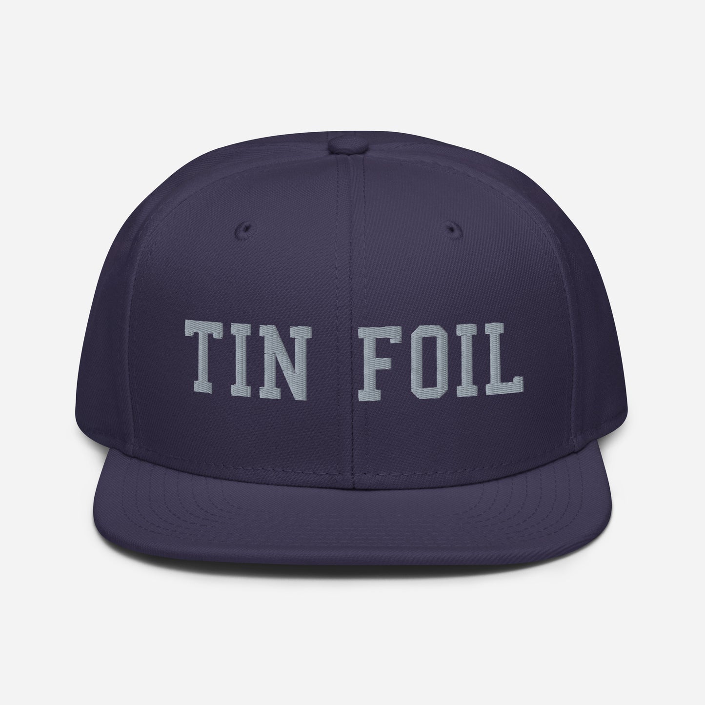 Tin Foil Snapback Hat