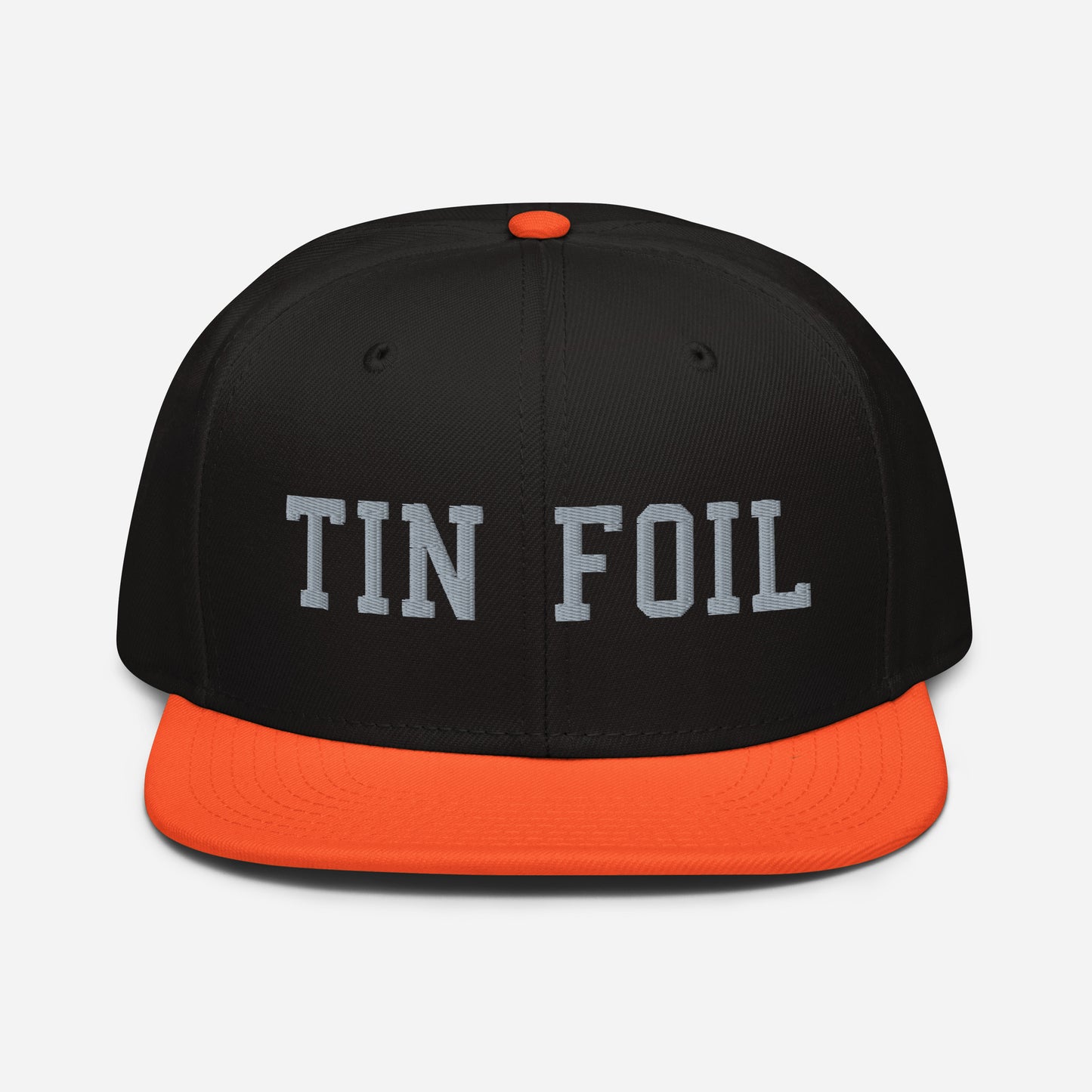 Tin Foil Snapback Hat