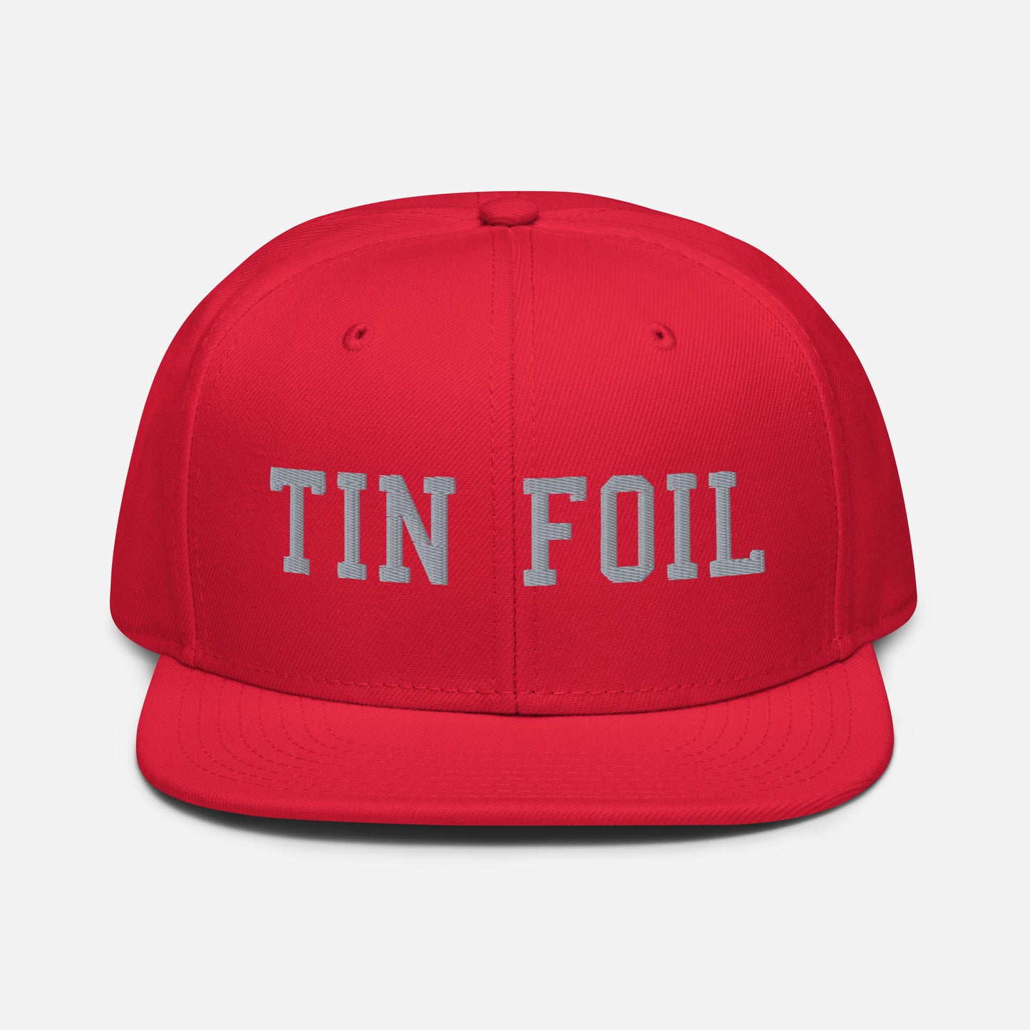 Tin Foil Snapback Hat