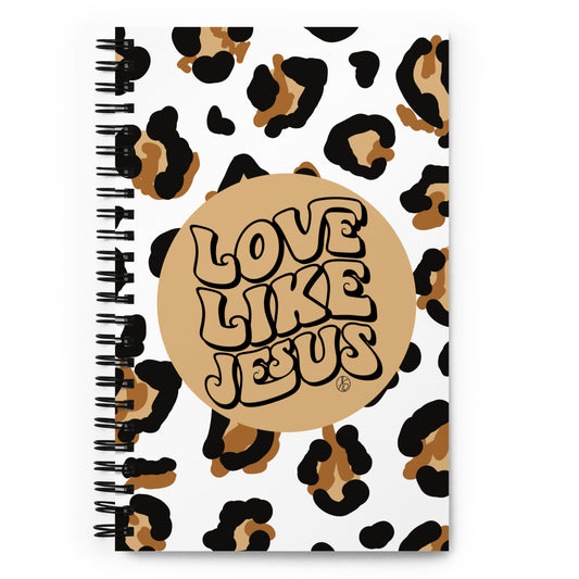 Love Like Jesus Spiral notebook