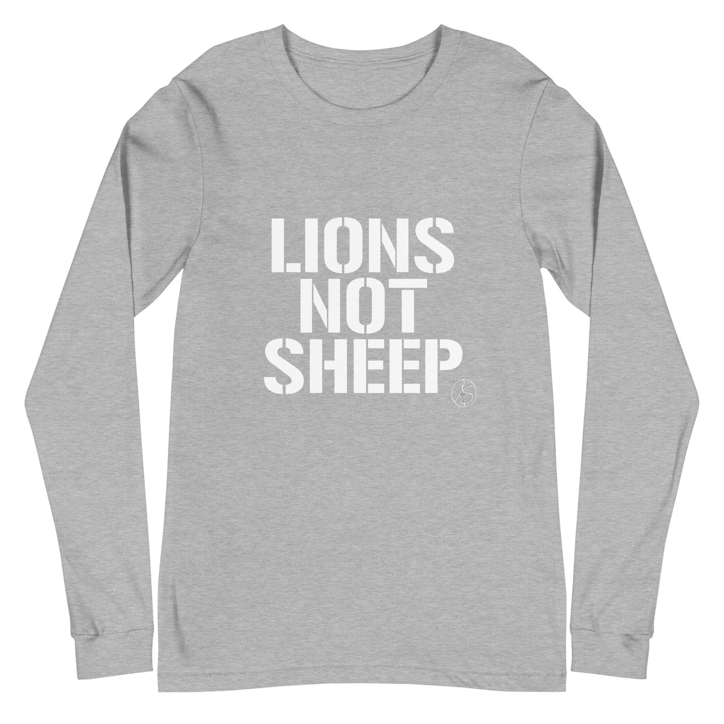 Lions Not Sheep Unisex Long Sleeve Tee