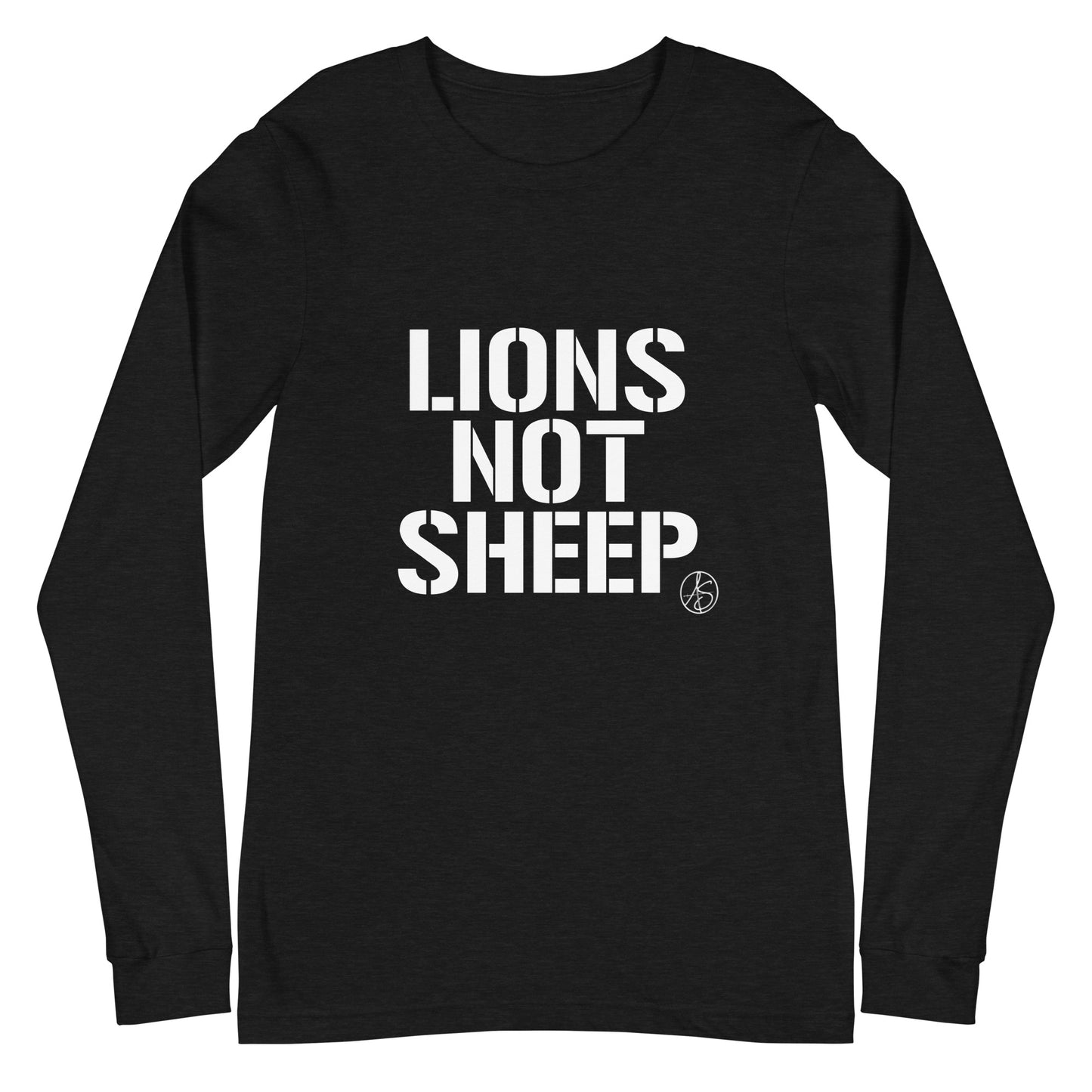 Lions Not Sheep Unisex Long Sleeve Tee