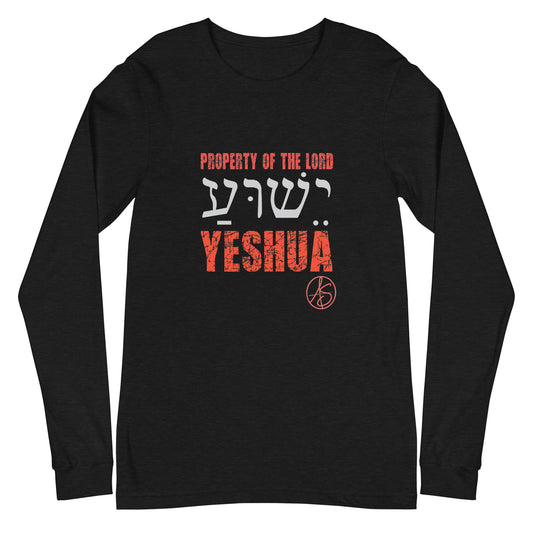 Property Of The Lord Unisex Long Sleeve Tee