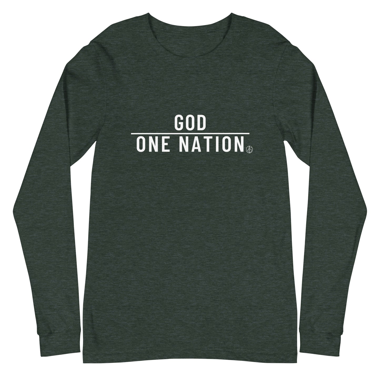 One Nation Under God Unisex Long Sleeve Tee