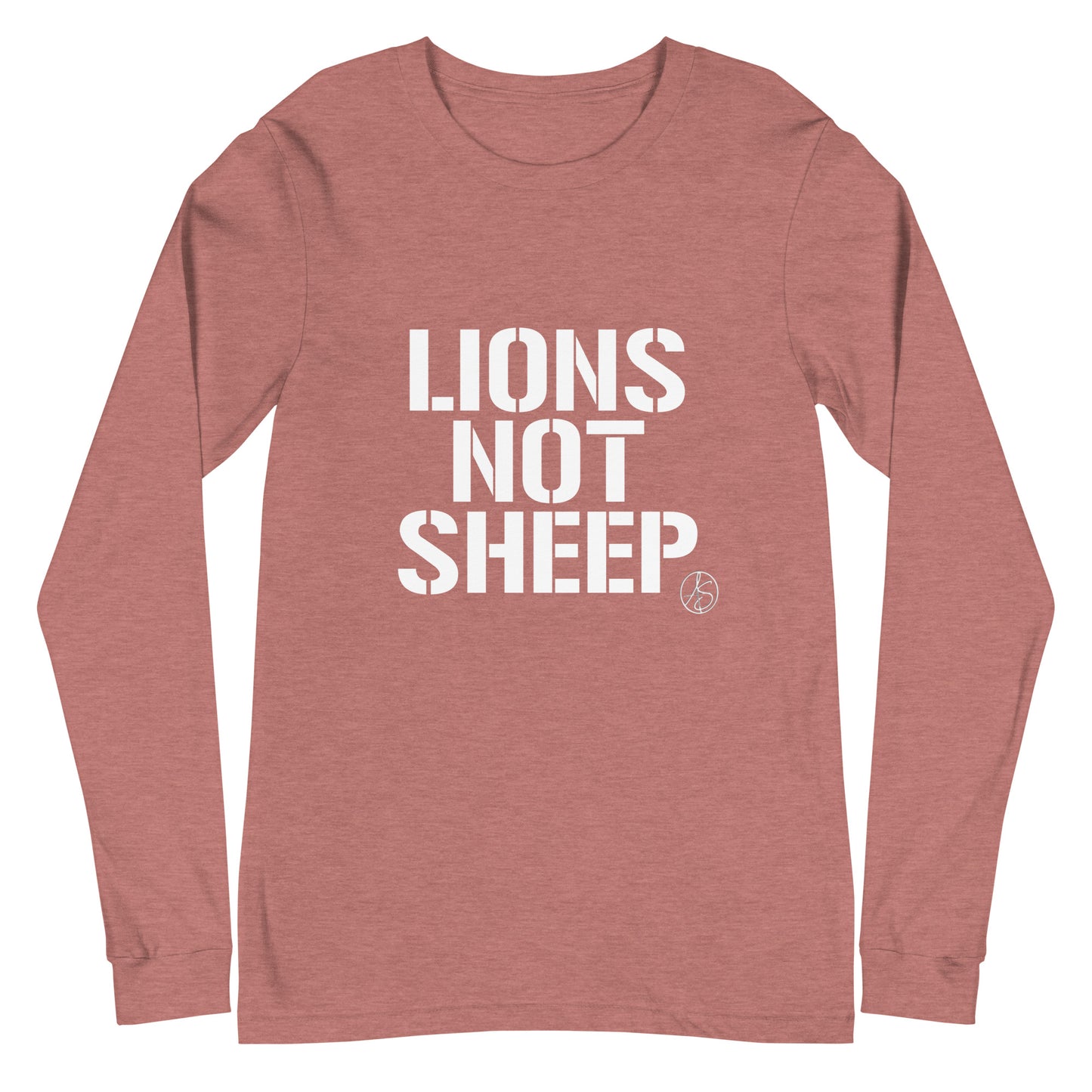 Lions Not Sheep Unisex Long Sleeve Tee