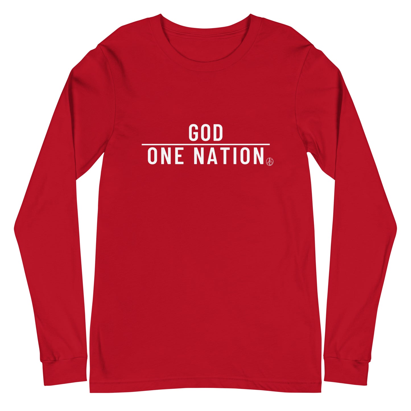 One Nation Under God Unisex Long Sleeve Tee