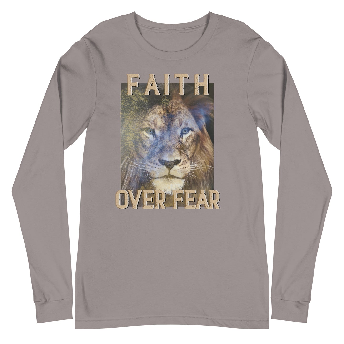 Faith Over Fear Unisex Long Sleeve Tee