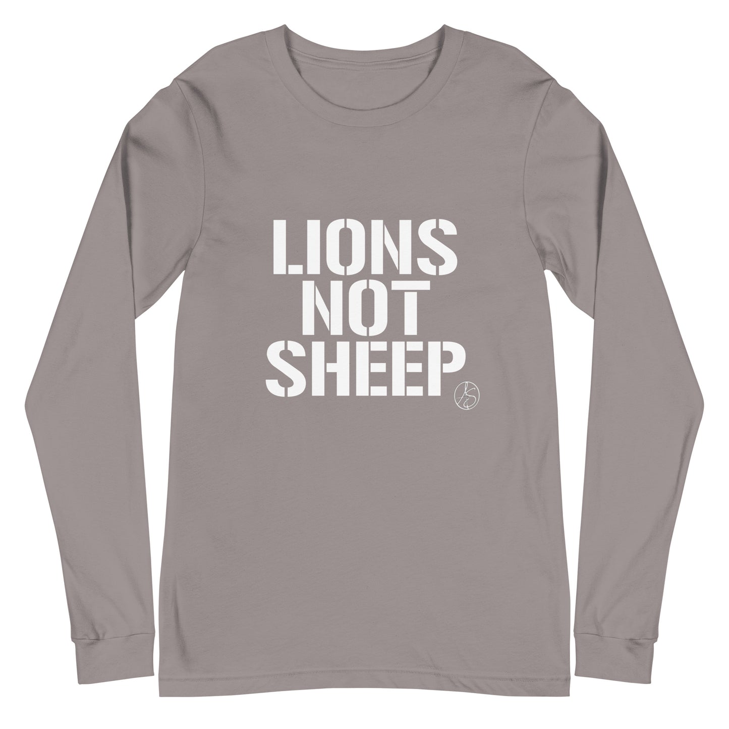 Lions Not Sheep Unisex Long Sleeve Tee