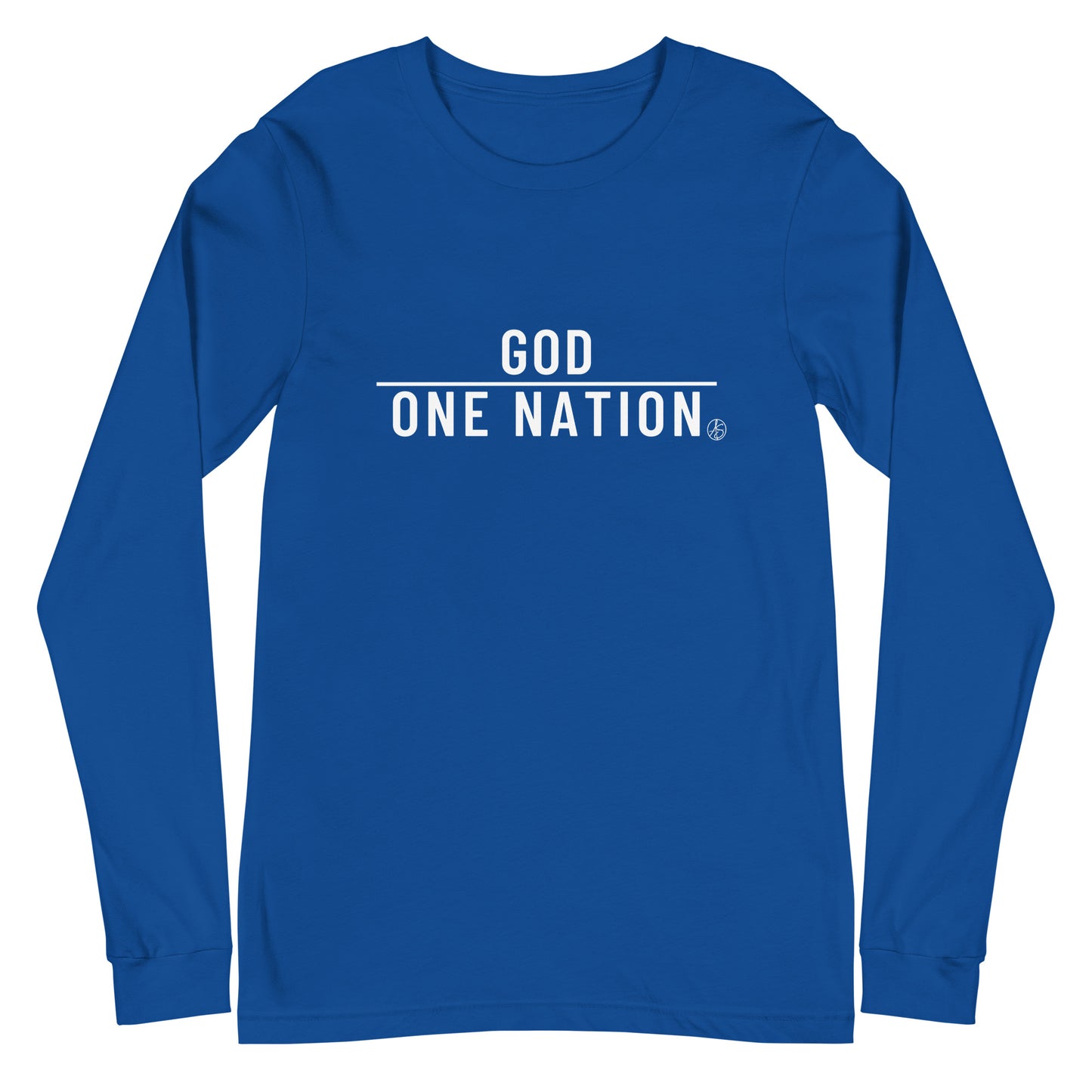 One Nation Under God Unisex Long Sleeve Tee