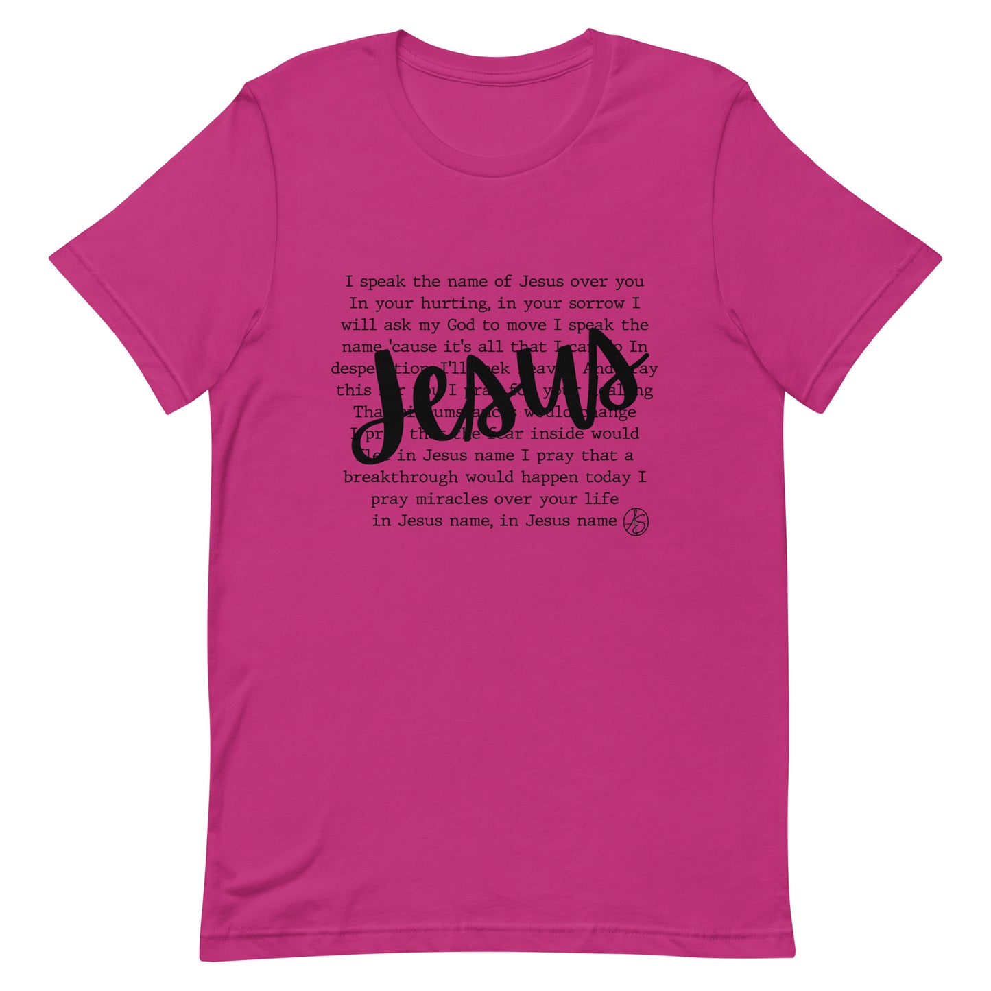 In Jesus Name Unisex T-Shirt