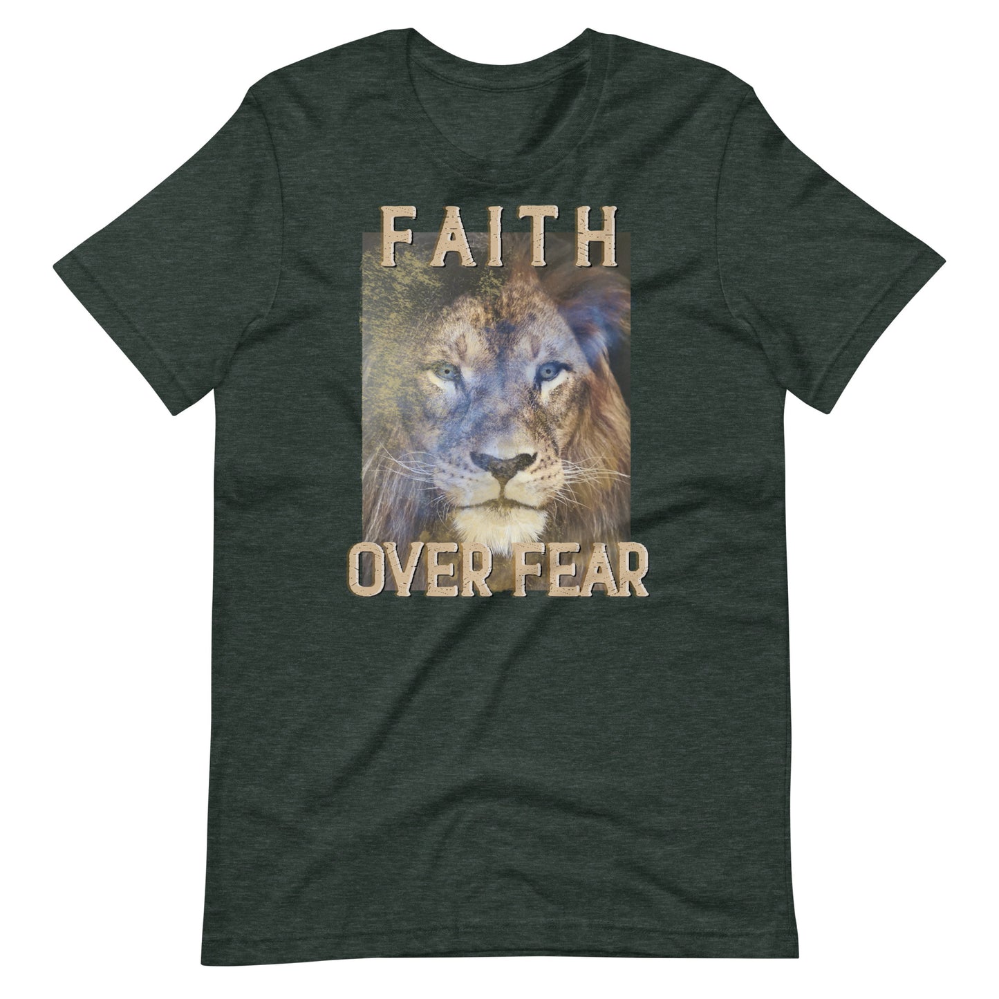 Faith Over Fear Unisex t-shirt