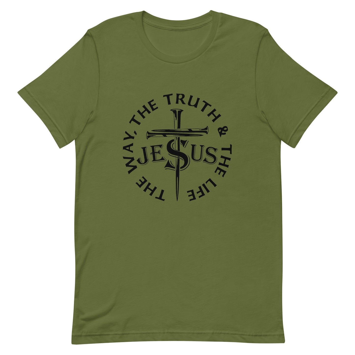 Jesus, The Way, The Truth, The Life Unisex T-Shirt