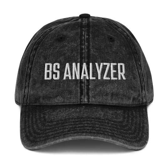 BS Analyzer Vintage Cotton Twill Cap