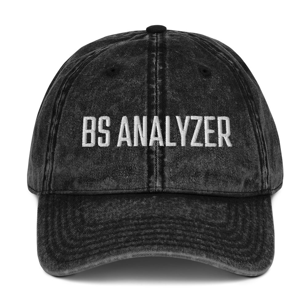 BS Analyzer Vintage Cotton Twill Cap