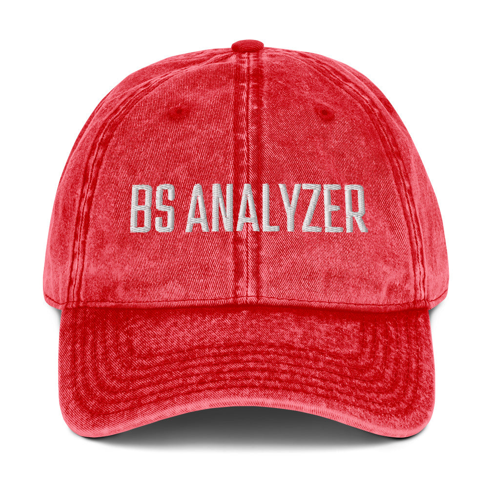 BS Analyzer Vintage Cotton Twill Cap