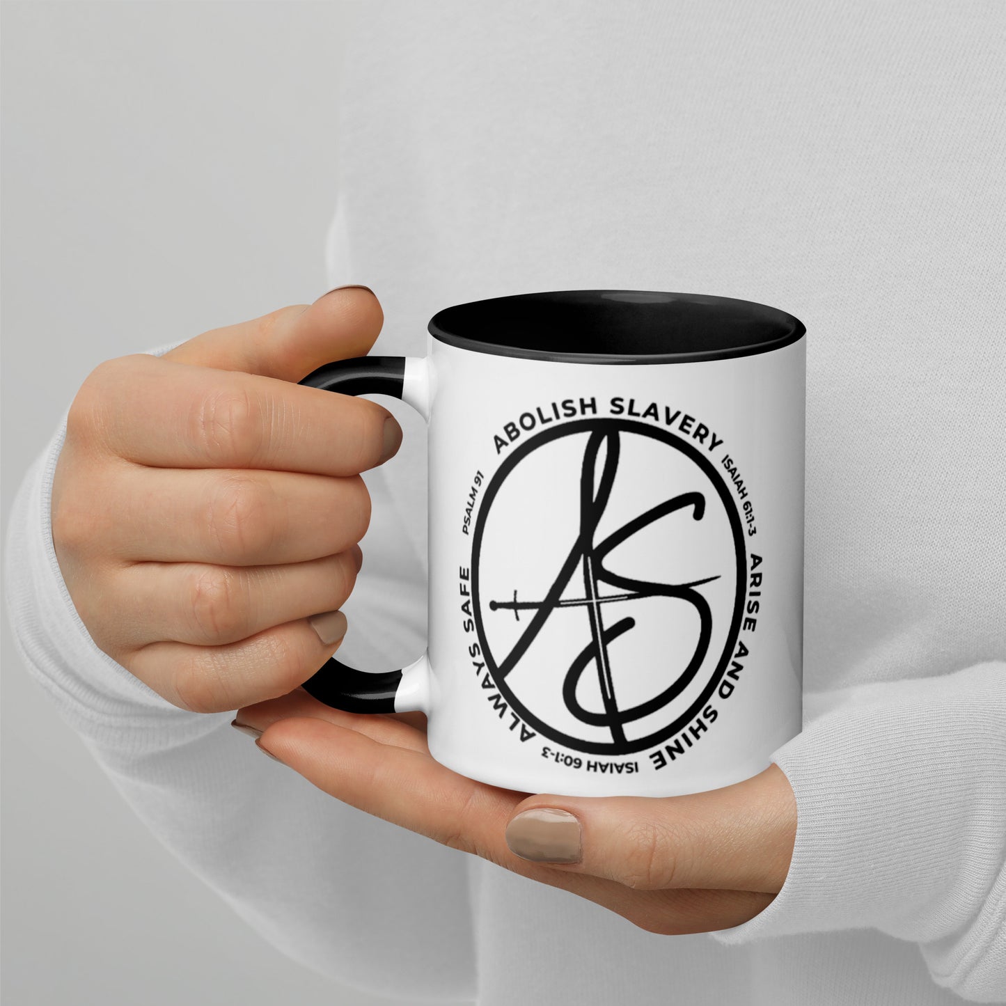 AS Logo Mug with Color Inside