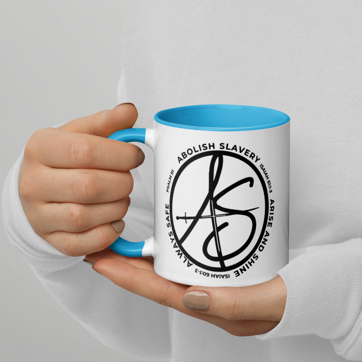 AS Logo Mug with Color Inside