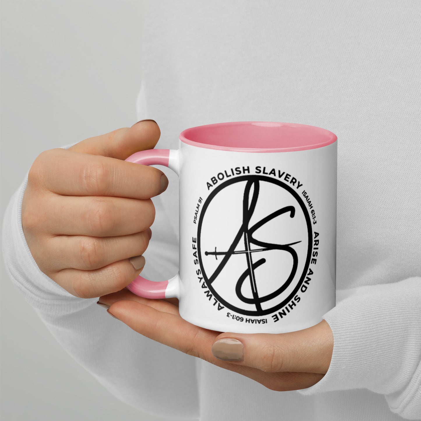 AS Logo Mug with Color Inside