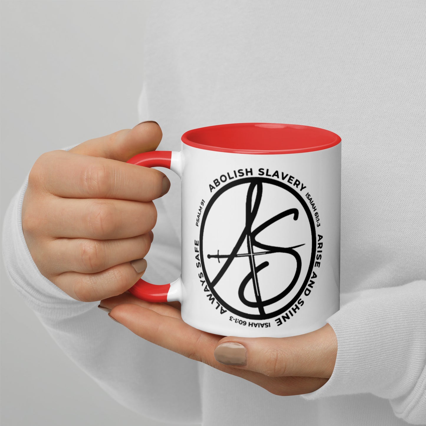 AS Logo Mug with Color Inside