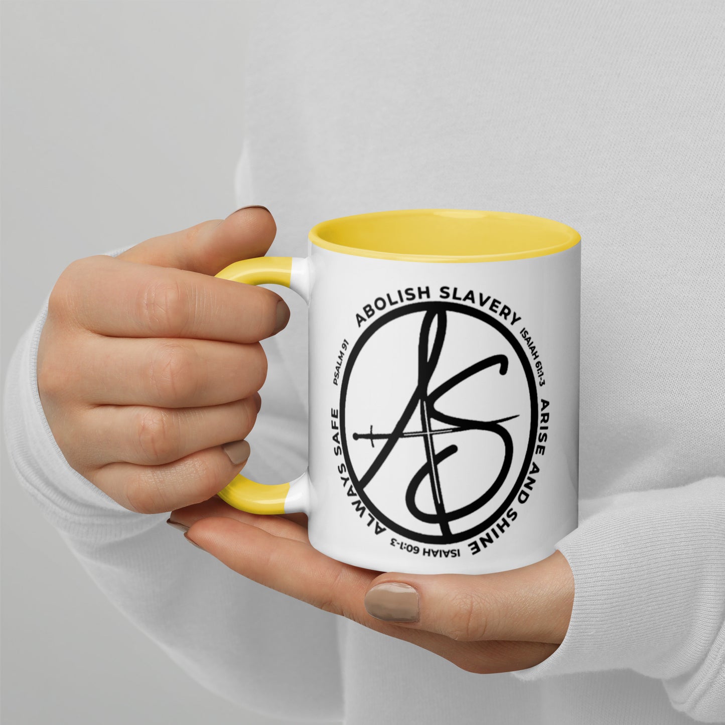 AS Logo Mug with Color Inside